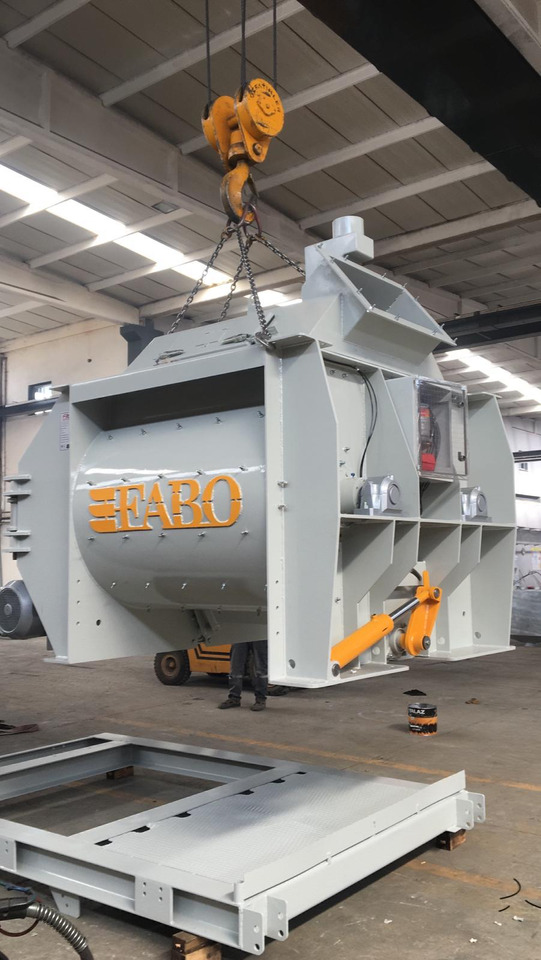 FABO twin shaft mixer - Μπετονιέρα: φωτογραφία 4 FABO twin shaft mixer - Μπετονιέρα: φωτογραφία 4