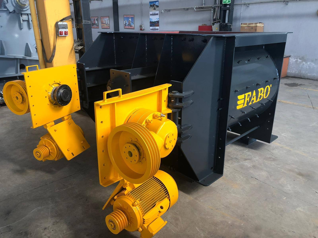 Καινούριο Μπετονιέρα FABO twin shaft mixer: φωτογραφία 5