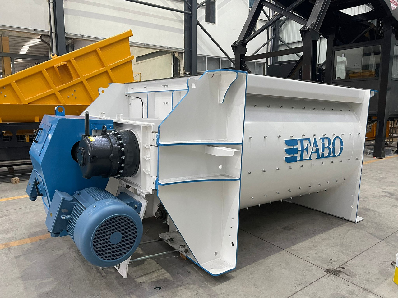 FABO twin shaft mixer - Μπετονιέρα: φωτογραφία 1 FABO twin shaft mixer - Μπετονιέρα: φωτογραφία 1