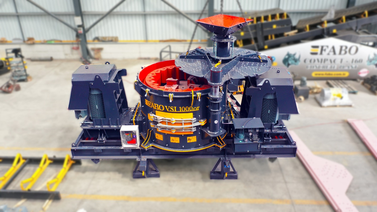 FABO vsi crusher - Κρουστικός θραυστήρας: φωτογραφία 1 FABO vsi crusher - Κρουστικός θραυστήρας: φωτογραφία 1