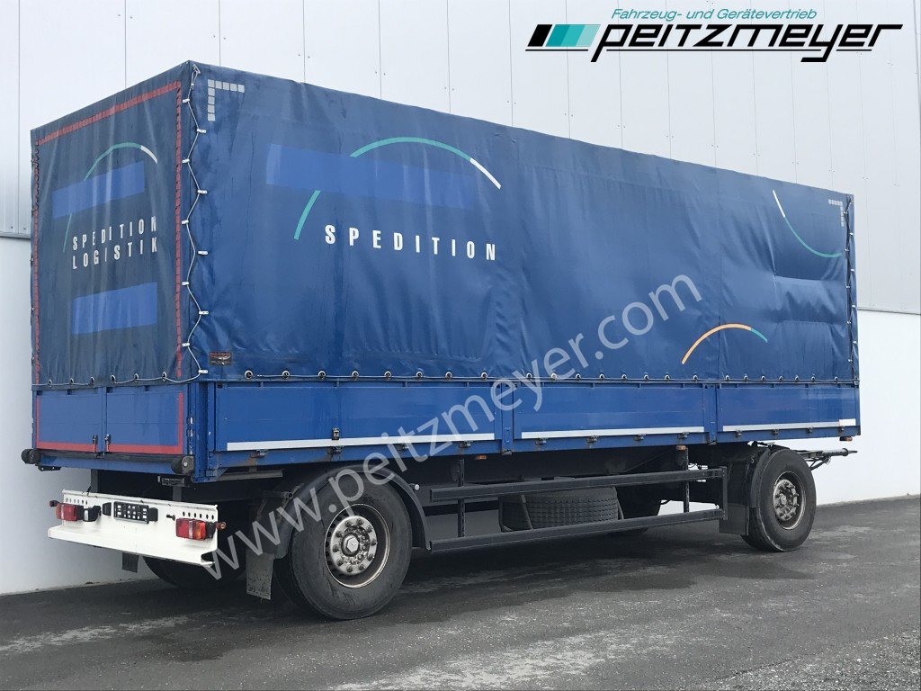 Τρέιλερ κουρτίνα ACKERMANN 2 Achs Anhänger - 8,15 m PA-F 18/7.8 E , Bordwände, RSAB, seitl. Rollplane: φωτογραφία 1