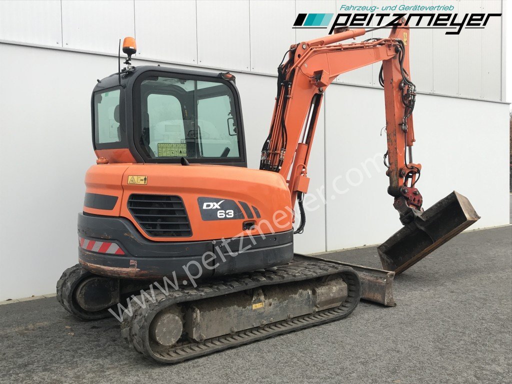 Doosan Kettenbagger DX 63-3 PowerTilt 070 , MS 03, mehrfach vorhanden - Μίνι εκσκαφέας: φωτογραφία 3 Doosan Kettenbagger DX 63-3 PowerTilt 070 , MS 03, mehrfach vorhanden - Μίνι εκσκαφέας: φωτογραφία 3