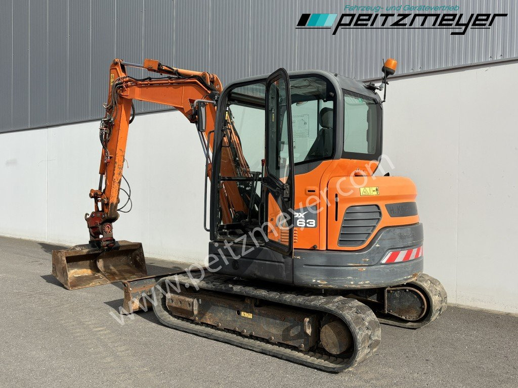 Doosan Kettenbagger DX 63-3 PowerTilt 070 , MS 03, mehrfach vorhanden - Μίνι εκσκαφέας: φωτογραφία 3 Doosan Kettenbagger DX 63-3 PowerTilt 070 , MS 03, mehrfach vorhanden - Μίνι εκσκαφέας: φωτογραφία 3