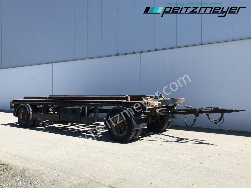 EGGERS ABROLLANHÄNGER 2 Achs blatt HWT18Z3/1S TÜV 4/2026 - Ρυμούλκα γάντζος/ Αλυσιδάκι: φωτογραφία 3 EGGERS ABROLLANHÄNGER 2 Achs blatt HWT18Z3/1S TÜV 4/2026 - Ρυμούλκα γάντζος/ Αλυσιδάκι: φωτογραφία 3