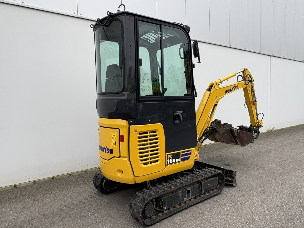KOMATSU MINIBAGGER PC 16 R-3HS Powertilt 20,40,100 Löffel - Μίνι εκσκαφέας: φωτογραφία 4 KOMATSU MINIBAGGER PC 16 R-3HS Powertilt 20,40,100 Löffel - Μίνι εκσκαφέας: φωτογραφία 4