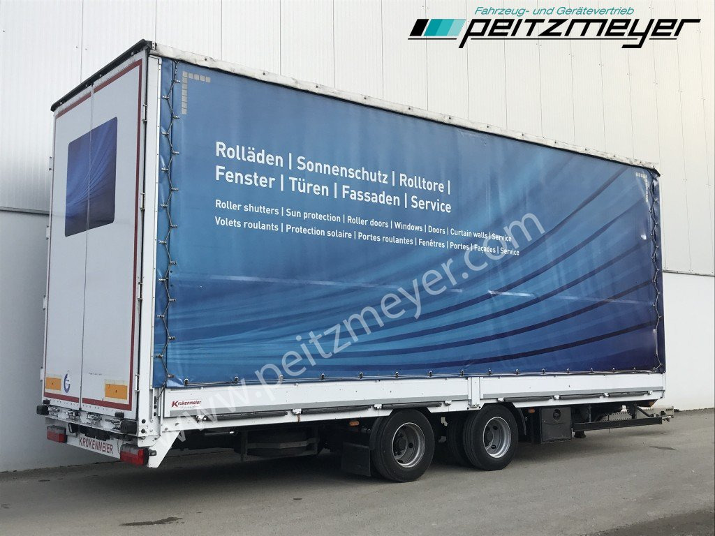 KRUKENMEIER Jumboanhänger TLPS 16,4, Hubdach, Edscha, verzinkt RSAB - Τρέιλερ πλατφόρμα/ Καρότσα: φωτογραφία 1 KRUKENMEIER Jumboanhänger TLPS 16,4, Hubdach, Edscha, verzinkt RSAB - Τρέιλερ πλατφόρμα/ Καρότσα: φωτογραφία 1