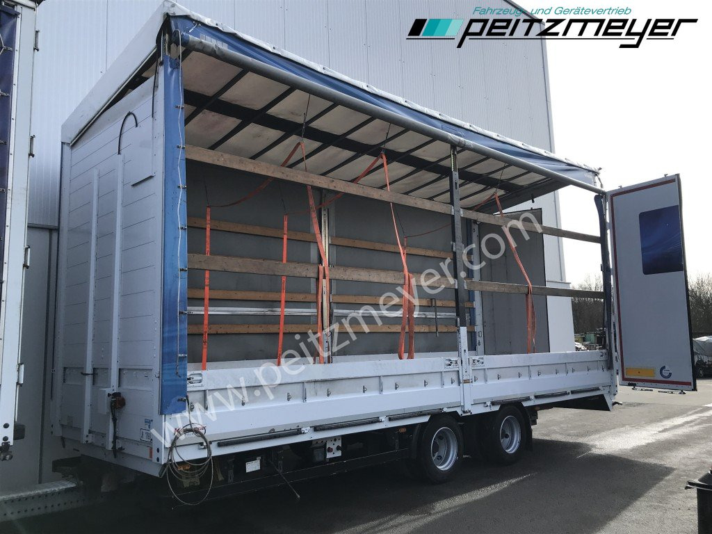 KRUKENMEIER Jumboanhänger TLPS 16,4, Hubdach, Edscha, verzinkt RSAB - Τρέιλερ πλατφόρμα/ Καρότσα: φωτογραφία 3 KRUKENMEIER Jumboanhänger TLPS 16,4, Hubdach, Edscha, verzinkt RSAB - Τρέιλερ πλατφόρμα/ Καρότσα: φωτογραφία 3