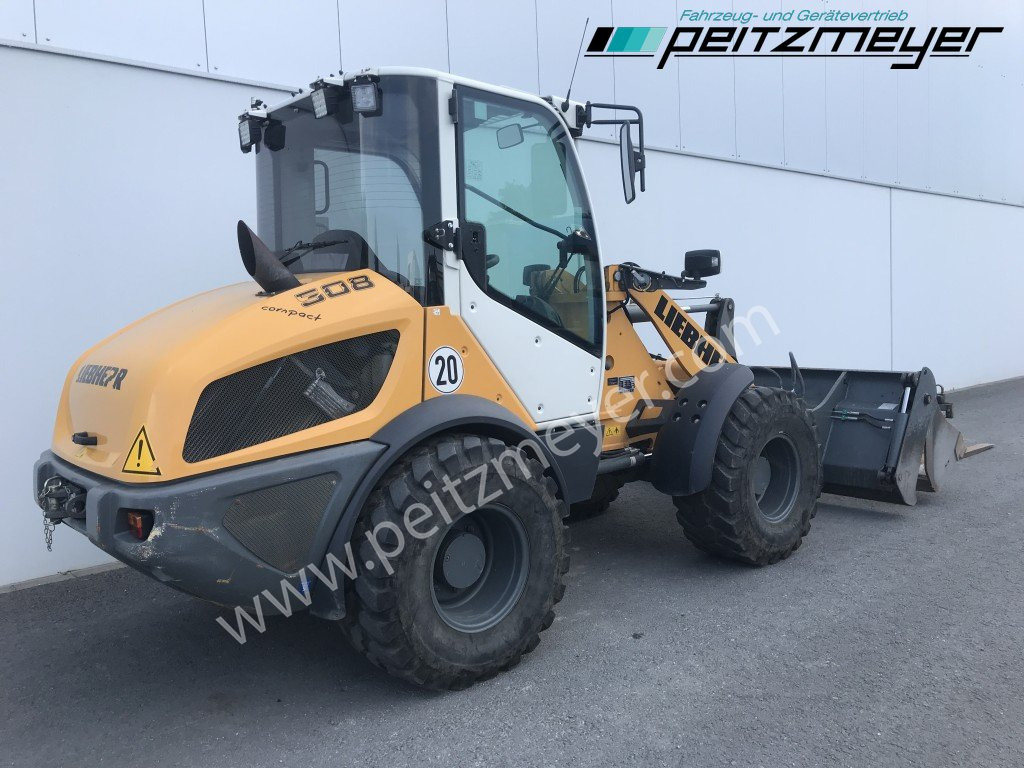 LIEBHERR RADLADER L 508 C 4in1 Schaufel + Palettengabel - Ελαστιχοφόρος φορτωτής: φωτογραφία 3 LIEBHERR RADLADER L 508 C 4in1 Schaufel + Palettengabel - Ελαστιχοφόρος φορτωτής: φωτογραφία 3