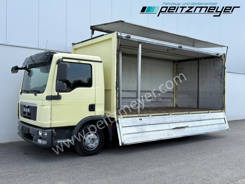 MAN TGL 8.180 FL Ewers Schwenkwand 2 x AHK, Klima - Φορτηγό για τη μεταφορά ποτών: φωτογραφία 1 MAN TGL 8.180 FL Ewers Schwenkwand 2 x AHK, Klima - Φορτηγό για τη μεταφορά ποτών: φωτογραφία 1