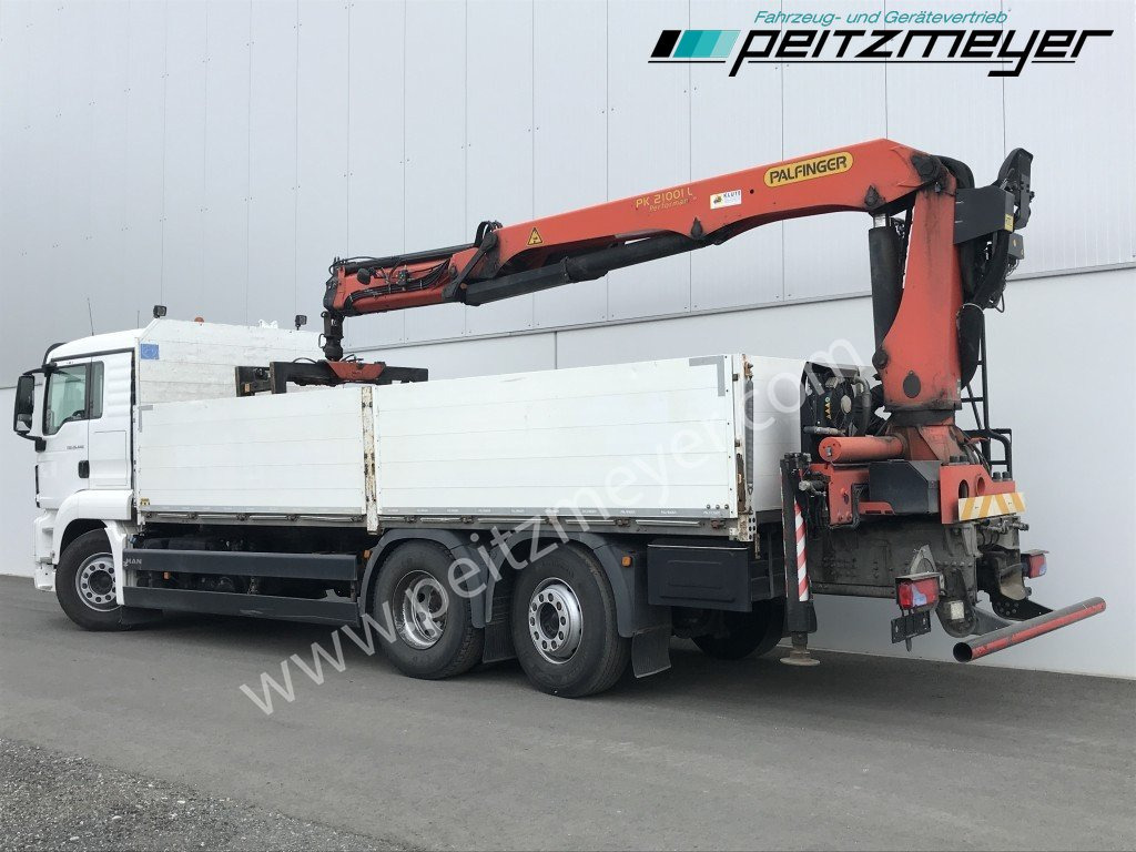 MAN TGS 26.440 FL 6x2 Palfinger PK 21001 L Steinzange, EU 6, Lenkachse - Φορτηγό με ανοιχτή καρότσα, Φορτηγό με γερανό: φωτογραφία 3 MAN TGS 26.440 FL 6x2 Palfinger PK 21001 L Steinzange, EU 6, Lenkachse - Φορτηγό με ανοιχτή καρότσα, Φορτηγό με γερανό: φωτογραφία 3
