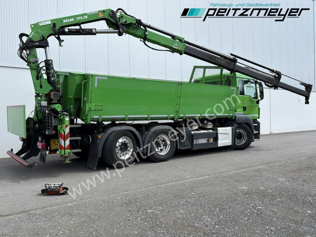 MAN TGS 26.460 FL 6x2 Kipper+Kran+Funk Lenkachse, 2-Seitenkipper, Atlas 172.3 - Φορτηγό ανατρεπόμενο: φωτογραφία 4 MAN TGS 26.460 FL 6x2 Kipper+Kran+Funk Lenkachse, 2-Seitenkipper, Atlas 172.3 - Φορτηγό ανατρεπόμενο: φωτογραφία 4