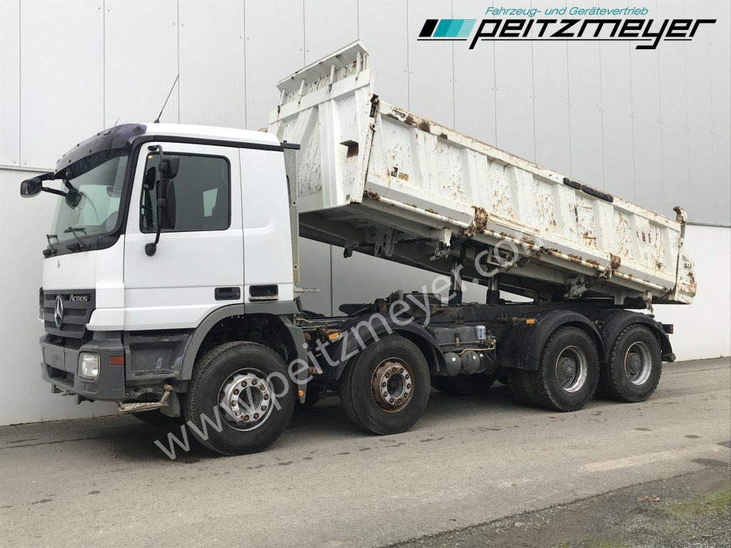 Φορτηγό ανατρεπόμενο MERCEDES-BENZ Actros 4141 K 8x4 Bordmatik, 3 Pedale Meiller 3-Seitenkipper: φωτογραφία 23