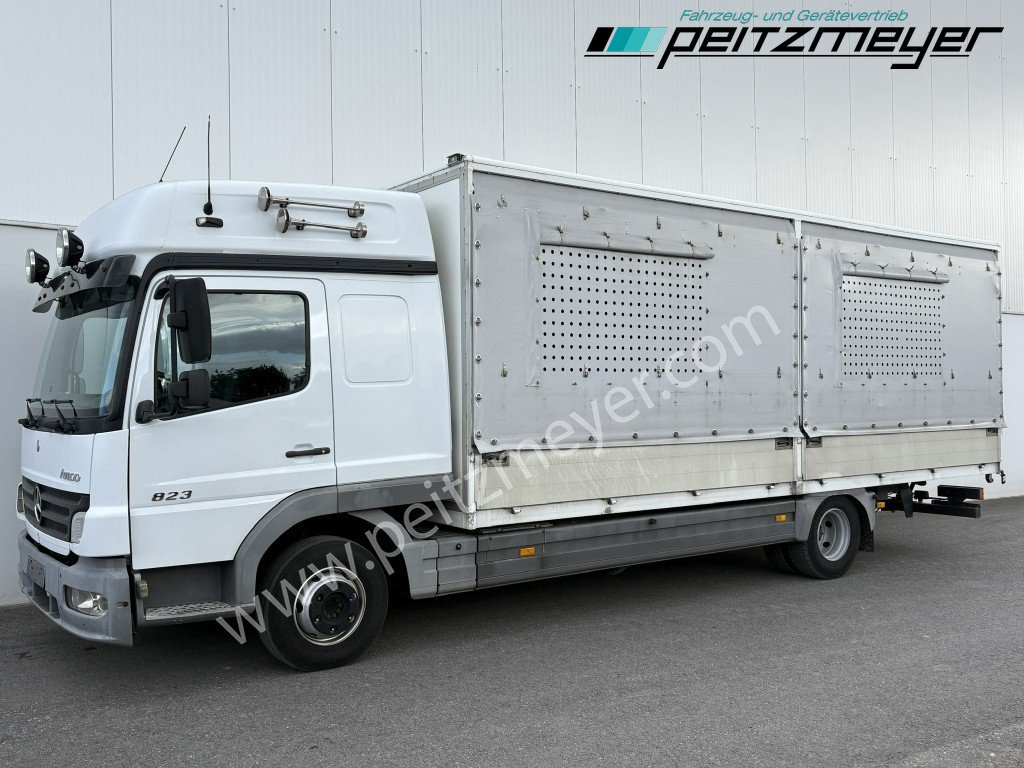 MERCEDES-BENZ Atego 823 L Geflügelpritsche L - Fahrerhaus, Klima, 2 x AHK - Φορτηγό κόφα: φωτογραφία 2 MERCEDES-BENZ Atego 823 L Geflügelpritsche L - Fahrerhaus, Klima, 2 x AHK - Φορτηγό κόφα: φωτογραφία 2