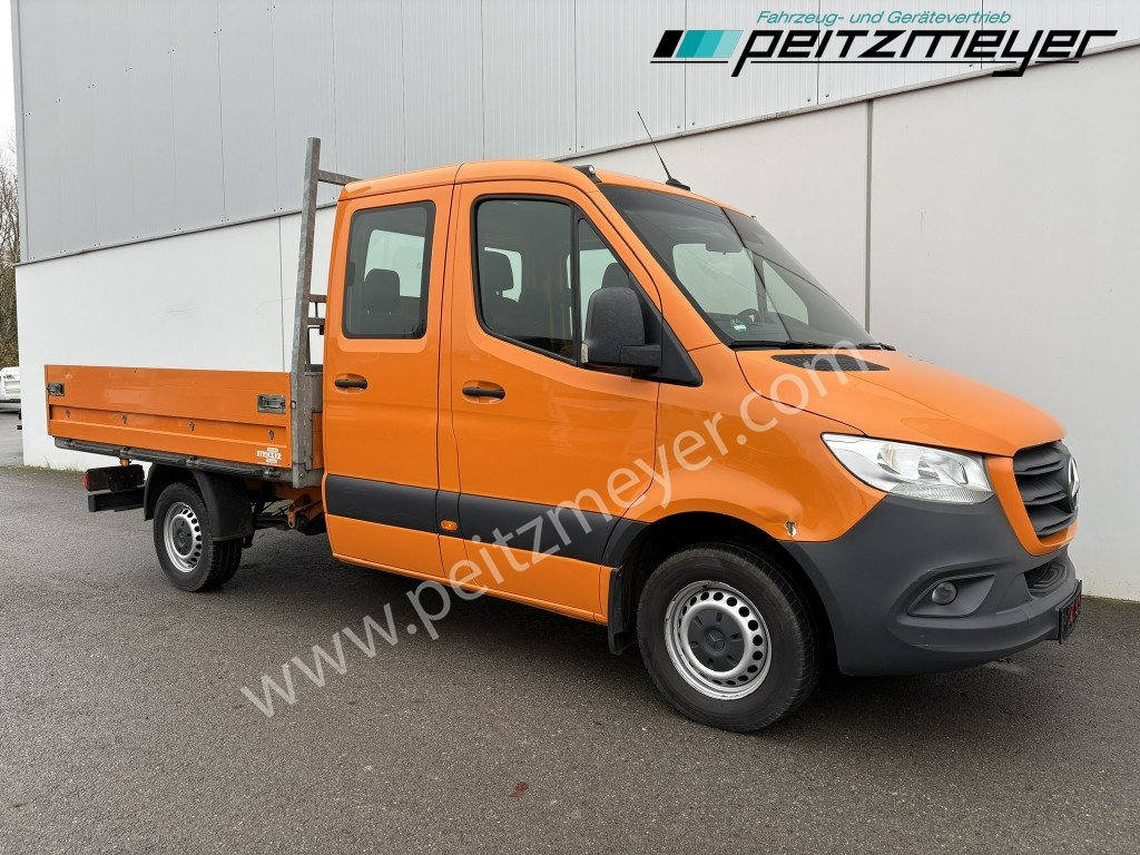 MERCEDES-BENZ Sprinter 314 CDI Doka Pritsche, Klima, Standh., AHK 2,8 t. - Μικρό φορτηγό με καρότσα, Διπλοκάμπινο ελαφρύ επαγγελματικό: φωτογραφία 2 MERCEDES-BENZ Sprinter 314 CDI Doka Pritsche, Klima, Standh., AHK 2,8 t. - Μικρό φορτηγό με καρότσα, Διπλοκάμπινο ελαφρύ επαγγελματικό: φωτογραφία 2
