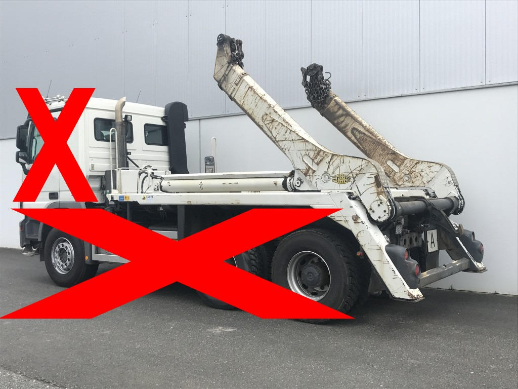 Meiller Absetzkipper AK 16 MTG - Actros 6x4 - Συστήματοςα γάντζων φόρτωσης/ Καδοφόρος φορτωτής: φωτογραφία 3 Meiller Absetzkipper AK 16 MTG - Actros 6x4 - Συστήματοςα γάντζων φόρτωσης/ Καδοφόρος φορτωτής: φωτογραφία 3