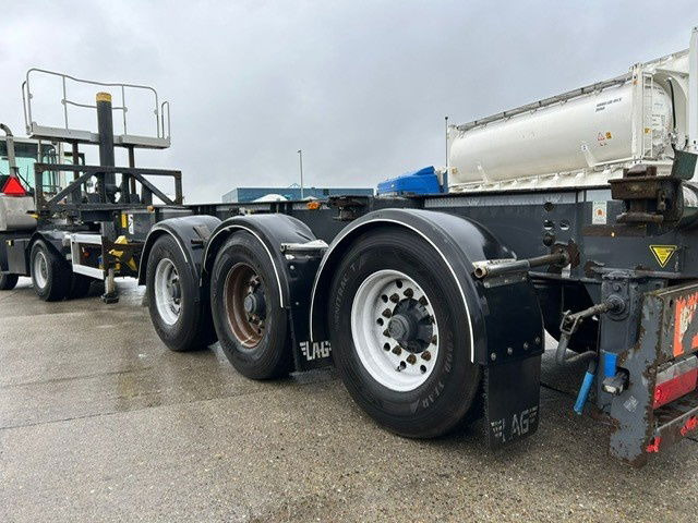 LAG LAG 30 ft Tipping chassis / Alcoa,s / bpw disc / airepipe - Επικαθήμενο μεταφοράς εμπορευματοκιβωτίων/ Κινητό αμάξωμα: φωτογραφία 4 LAG LAG 30 ft Tipping chassis / Alcoa,s / bpw disc / airepipe - Επικαθήμενο μεταφοράς εμπορευματοκιβωτίων/ Κινητό αμάξωμα: φωτογραφία 4