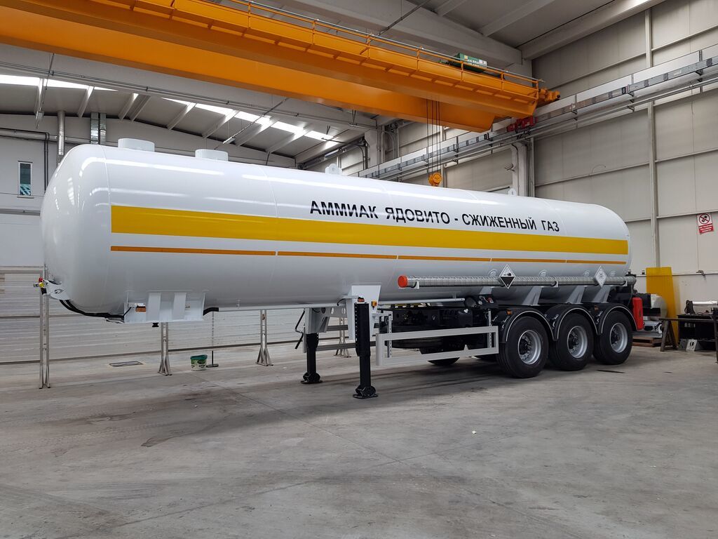 SINAN TANKER-TREYLER Ammonia Tanker - Аммиаковоз Автоцистерна - صهريج نقل الأمونيوم - Επικαθήμενο βυτίο: φωτογραφία 3 SINAN TANKER-TREYLER Ammonia Tanker - Аммиаковоз Автоцистерна - صهريج نقل الأمونيوم - Επικαθήμενο βυτίο: φωτογραφία 3
