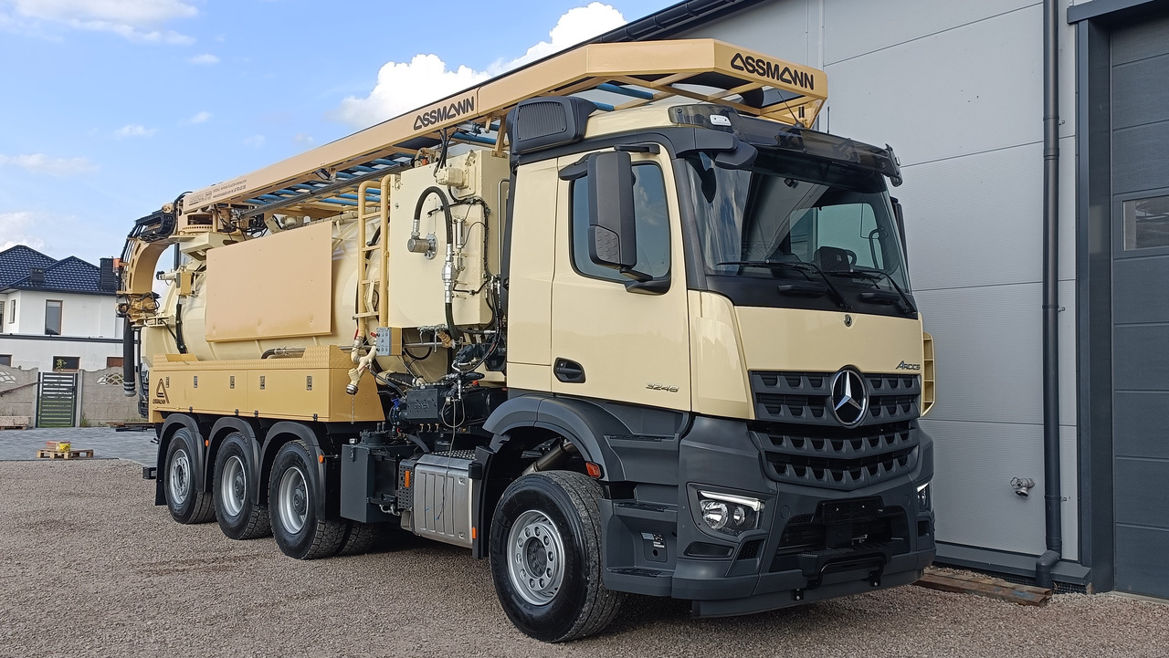 MERCEDES-BENZ AROCS ASSMANN stainless steel recykling - Όχημα εκκένωσης βόθρων: φωτογραφία 3 MERCEDES-BENZ AROCS ASSMANN stainless steel recykling - Όχημα εκκένωσης βόθρων: φωτογραφία 3
