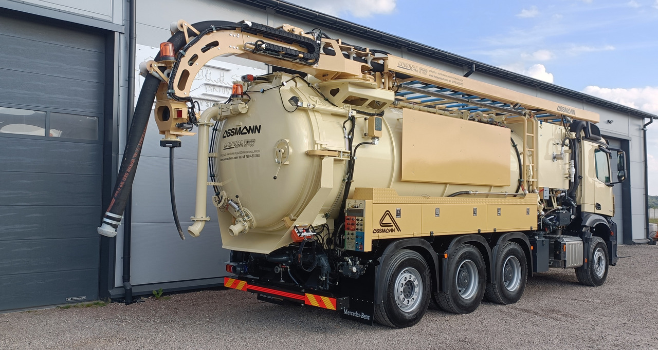 MERCEDES-BENZ AROCS ASSMANN stainless steel recykling - Όχημα εκκένωσης βόθρων: φωτογραφία 2 MERCEDES-BENZ AROCS ASSMANN stainless steel recykling - Όχημα εκκένωσης βόθρων: φωτογραφία 2
