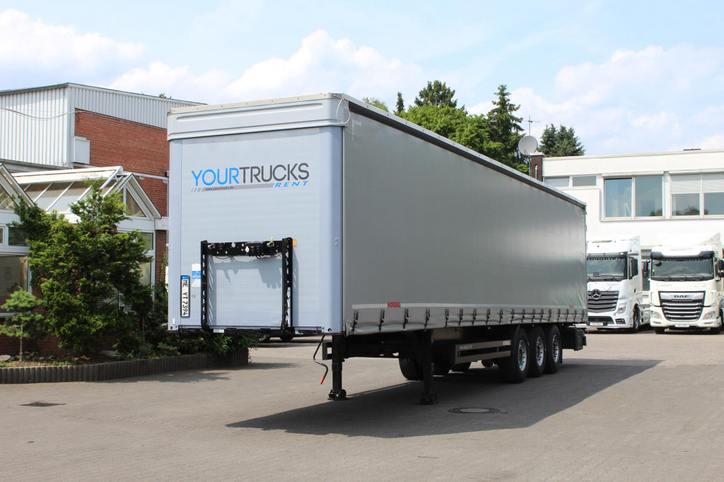 KOEGEL Standard Plane 2,75h Liftachse Edscha Miete-Rent - Επικαθήμενο κουρτίνα: φωτογραφία 1 KOEGEL Standard Plane 2,75h Liftachse Edscha Miete-Rent - Επικαθήμενο κουρτίνα: φωτογραφία 1