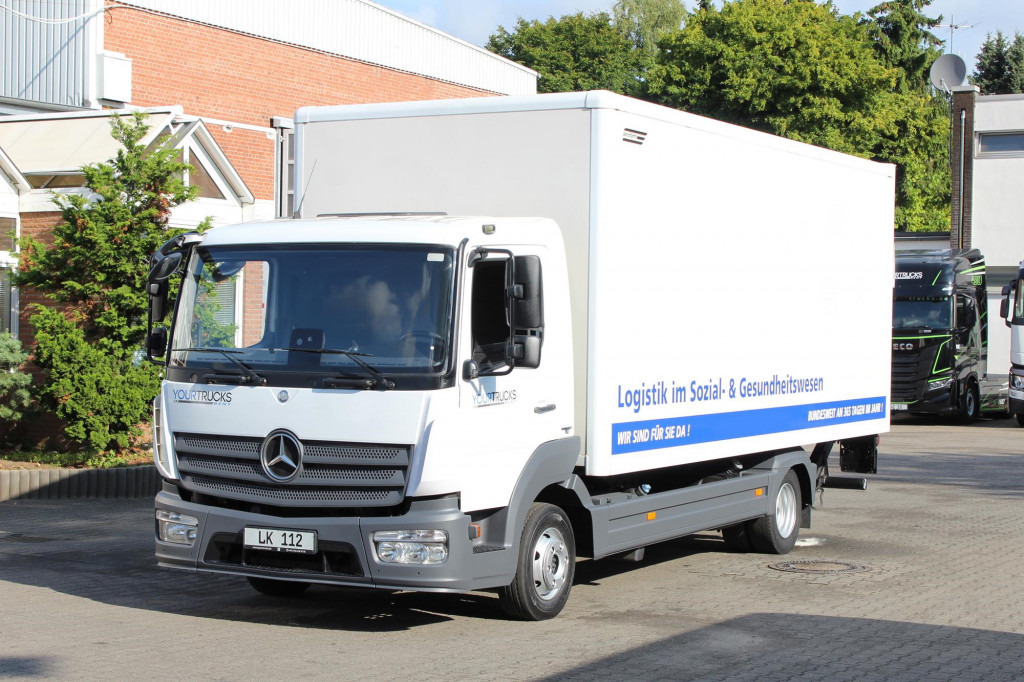 Mercedes-Benz Atego 818 E6 Koffer 6m Klima LDW Schalter LBW - Επαγγελματικό αυτοκίνητο κόφα: φωτογραφία 1 Mercedes-Benz Atego 818 E6 Koffer 6m Klima LDW Schalter LBW - Επαγγελματικό αυτοκίνητο κόφα: φωτογραφία 1