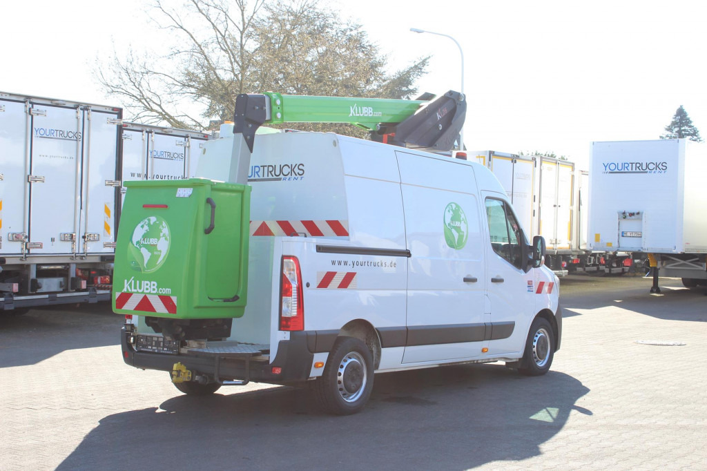 Φορτηγό με εναέρια πλατφόρμα Renault Master 145 E6  Klubb KL-26  12m  Kamera Klima AHK: φωτογραφία 10