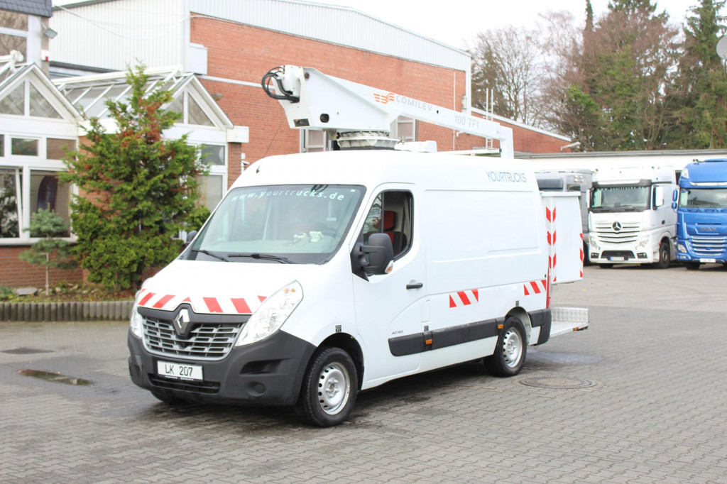 Renault Master Bühne EN100TF1 10m Klima 561h AHK - Φορτηγό με εναέρια πλατφόρμα: φωτογραφία 1 Renault Master Bühne EN100TF1 10m Klima 561h AHK - Φορτηγό με εναέρια πλατφόρμα: φωτογραφία 1