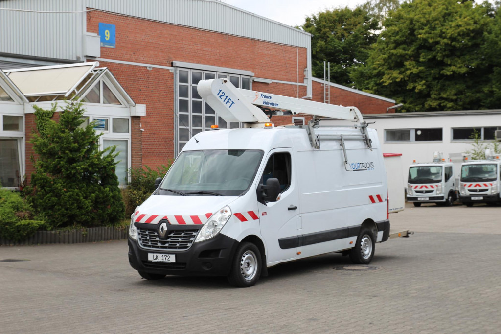 Renault Master France-Elevateur 121 FT 12m Klima AHK - Φορτηγό με εναέρια πλατφόρμα: φωτογραφία 1 Renault Master France-Elevateur 121 FT 12m Klima AHK - Φορτηγό με εναέρια πλατφόρμα: φωτογραφία 1
