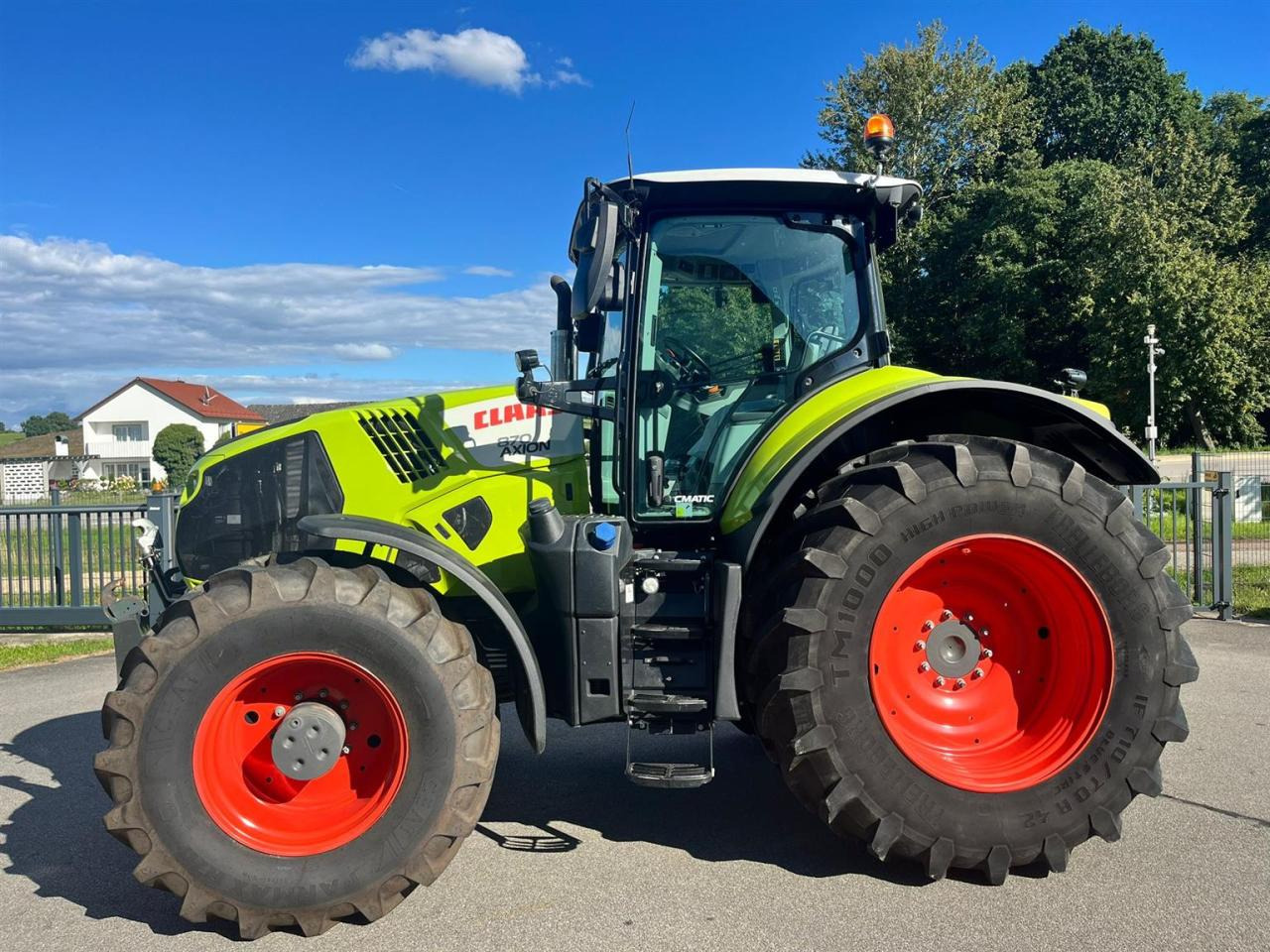 CLAAS Axion 870 CMATIC, Cebis Touch, S10-GPS, TOP - Τρακτέρ: φωτογραφία 3 CLAAS Axion 870 CMATIC, Cebis Touch, S10-GPS, TOP - Τρακτέρ: φωτογραφία 3