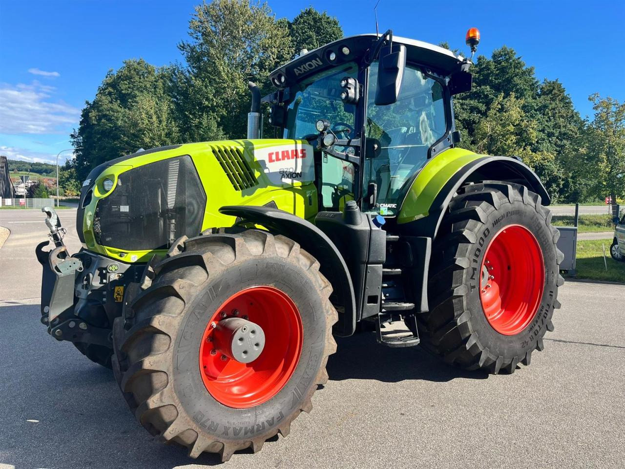 CLAAS Axion 870 CMATIC, Cebis Touch, S10-GPS, TOP - Τρακτέρ: φωτογραφία 2 CLAAS Axion 870 CMATIC, Cebis Touch, S10-GPS, TOP - Τρακτέρ: φωτογραφία 2