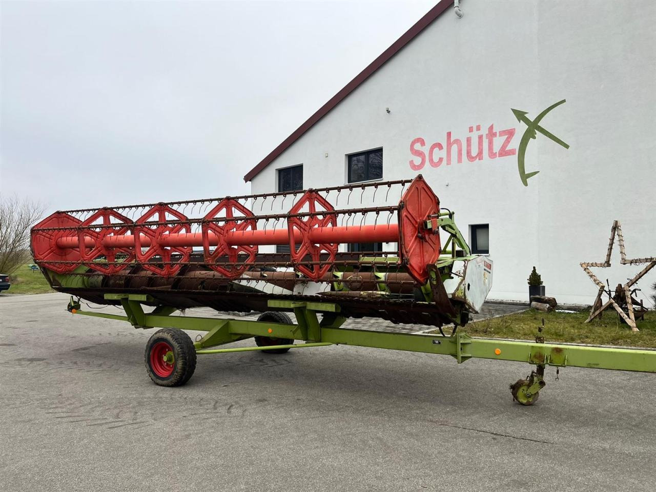 CLAAS Schneidwerk Claas C660 mit Autocontour, Transportwagen - Εξαρτηματα - Ενσιρωτική μηχανή: φωτογραφία 2 CLAAS Schneidwerk Claas C660 mit Autocontour, Transportwagen - Εξαρτηματα - Ενσιρωτική μηχανή: φωτογραφία 2