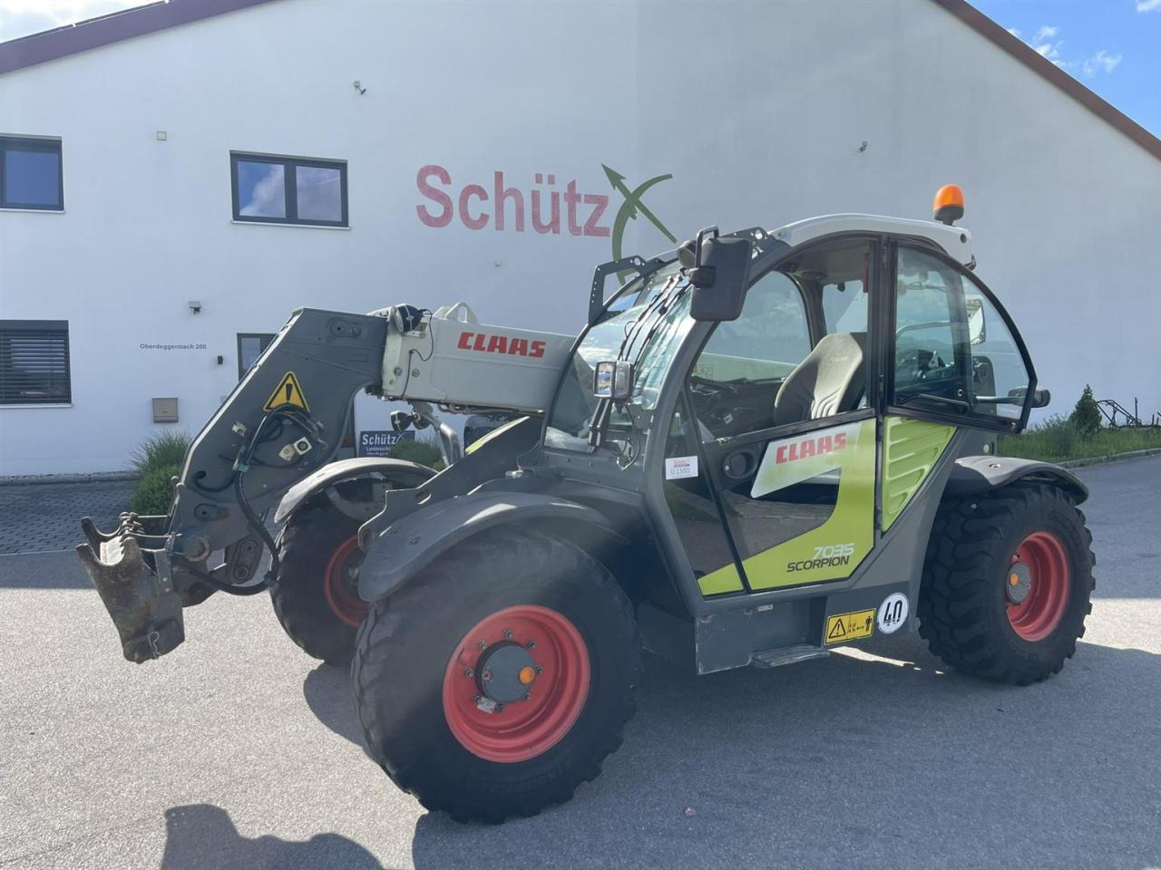CLAAS Scorpion 7035 Claas Teleskoplader, 40 kmh - Τηλεσκοπικός φορτωτής: φωτογραφία 1 CLAAS Scorpion 7035 Claas Teleskoplader, 40 kmh - Τηλεσκοπικός φορτωτής: φωτογραφία 1