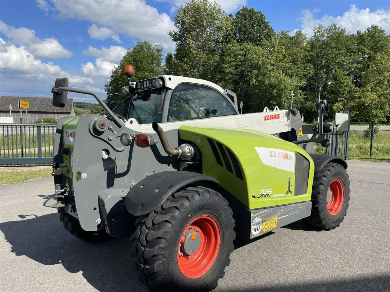 CLAAS Scorpion 7035 Claas Teleskoplader, 40 kmh - Τηλεσκοπικός φορτωτής: φωτογραφία 5 CLAAS Scorpion 7035 Claas Teleskoplader, 40 kmh - Τηλεσκοπικός φορτωτής: φωτογραφία 5