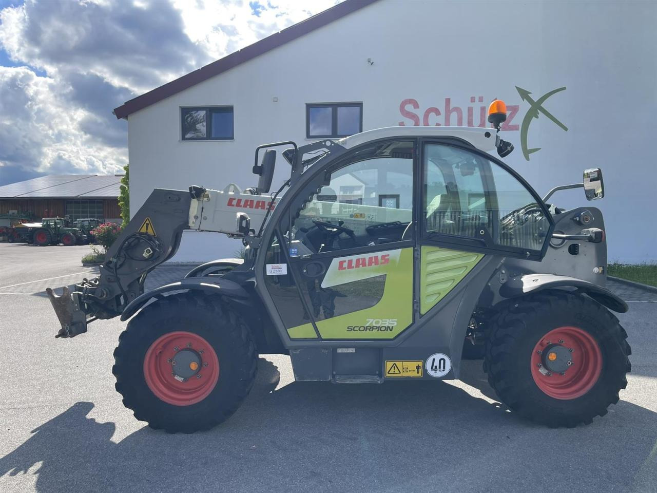 CLAAS Scorpion 7035 Teleskoplader, 40 kmh, Baujahr 2015 - Τηλεσκοπικός φορτωτής: φωτογραφία 2 CLAAS Scorpion 7035 Teleskoplader, 40 kmh, Baujahr 2015 - Τηλεσκοπικός φορτωτής: φωτογραφία 2