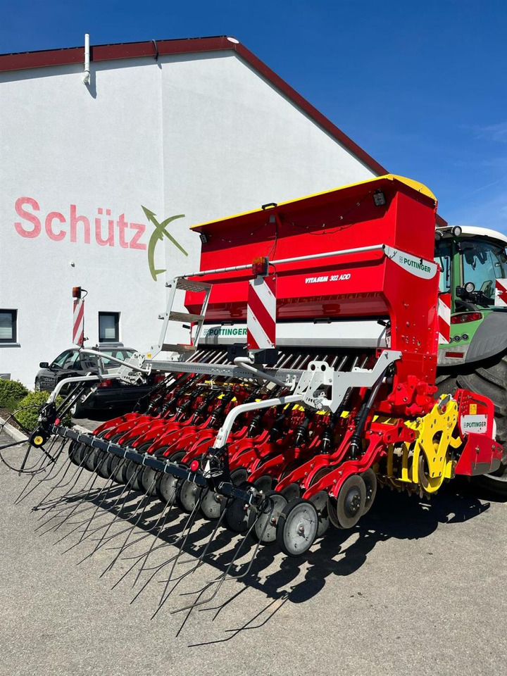 Pöttinger Vitasem 302 ADD + Pöttinger Lion 303.12 WG, TOP - Σπαρτική με σβάρνα: φωτογραφία 1 Pöttinger Vitasem 302 ADD + Pöttinger Lion 303.12 WG, TOP - Σπαρτική με σβάρνα: φωτογραφία 1