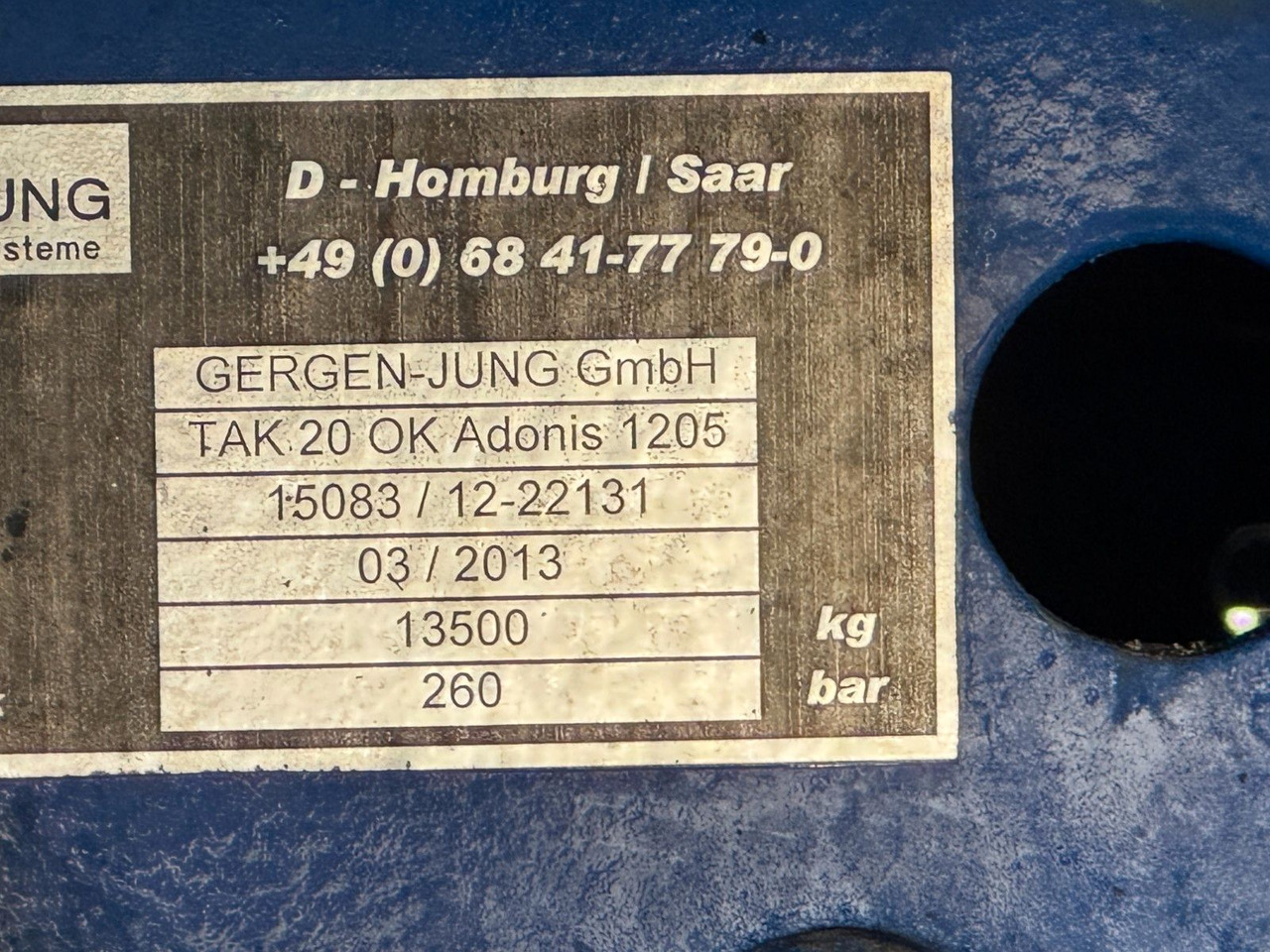 DAF XF 105.460 - Gergen Adonis TAK 20 ok 1205 - Φορτηγό ανατρεπόμενο: φωτογραφία 4 DAF XF 105.460 - Gergen Adonis TAK 20 ok 1205 - Φορτηγό ανατρεπόμενο: φωτογραφία 4