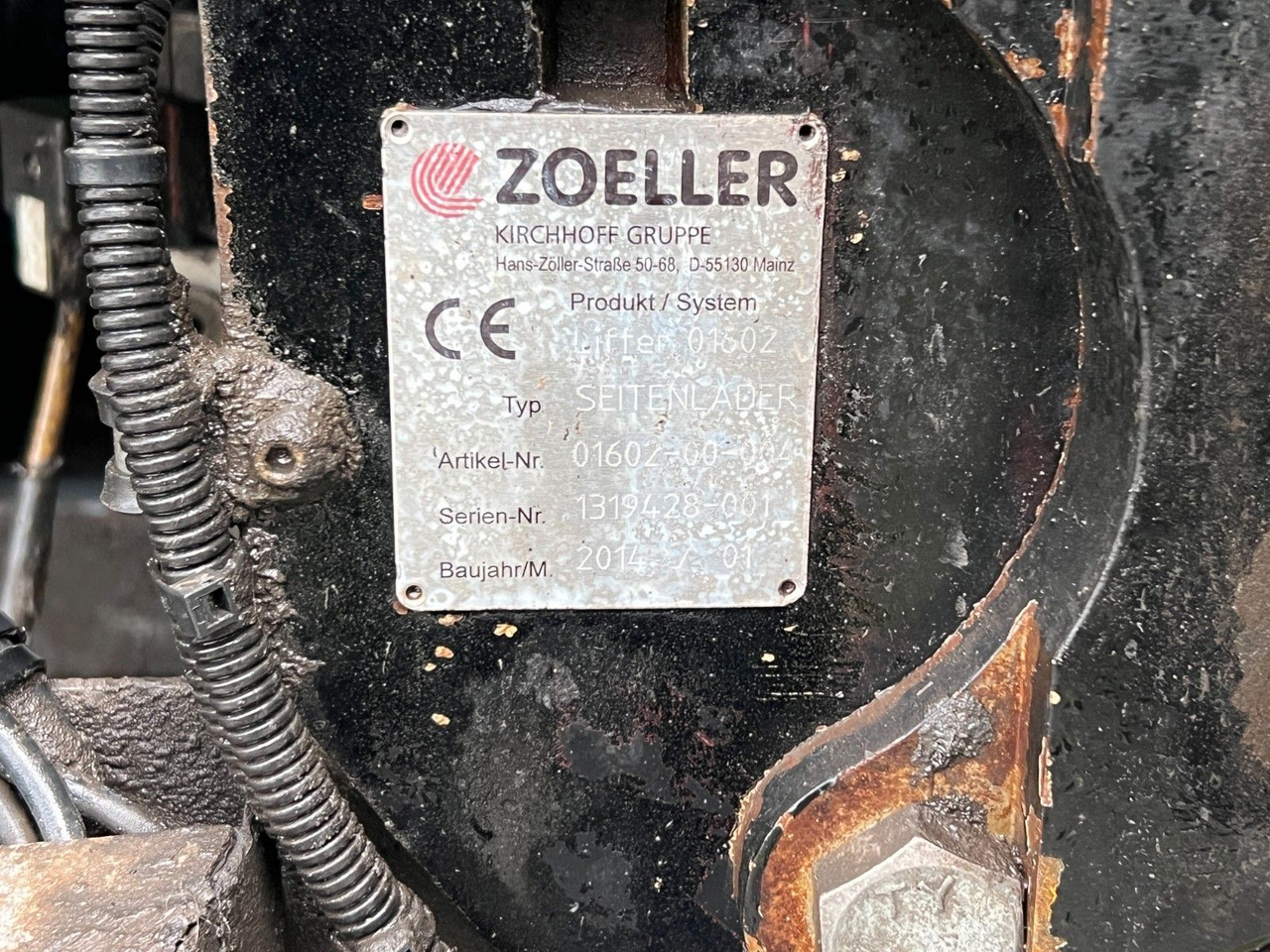 Απορριμματοφόρο Mercedes-Benz Antos 2533 6x2 Seitenlader  Zoeller S LF 22 Mercedes-Benz Antos 2533 6x2 Seitenlader  Zoeller S LF 22: φωτογραφία 11