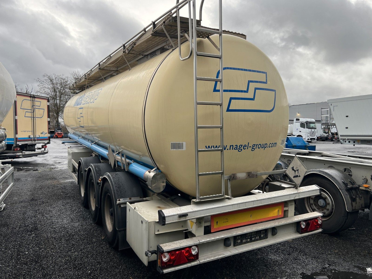 Lag 32.000 l Lebensmitteltank, 3 Kammern, ADR - Επικαθήμενο βυτίο: φωτογραφία 5 Lag 32.000 l Lebensmitteltank, 3 Kammern, ADR - Επικαθήμενο βυτίο: φωτογραφία 5