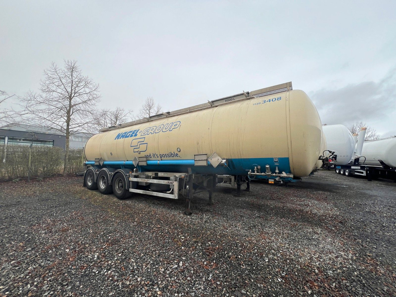 Lag 32000 l Lebensmitteltank mit 3 Kammern, ADR - Επικαθήμενο βυτίο: φωτογραφία 3 Lag 32000 l Lebensmitteltank mit 3 Kammern, ADR - Επικαθήμενο βυτίο: φωτογραφία 3
