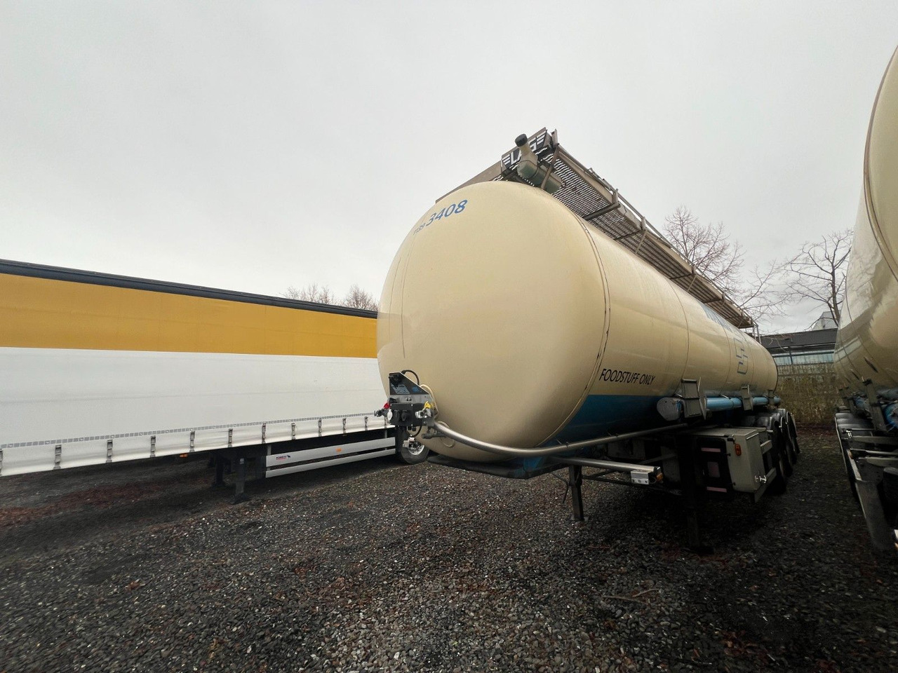 Lag 32000 l Lebensmitteltank mit 3 Kammern, ADR - Επικαθήμενο βυτίο: φωτογραφία 2 Lag 32000 l Lebensmitteltank mit 3 Kammern, ADR - Επικαθήμενο βυτίο: φωτογραφία 2