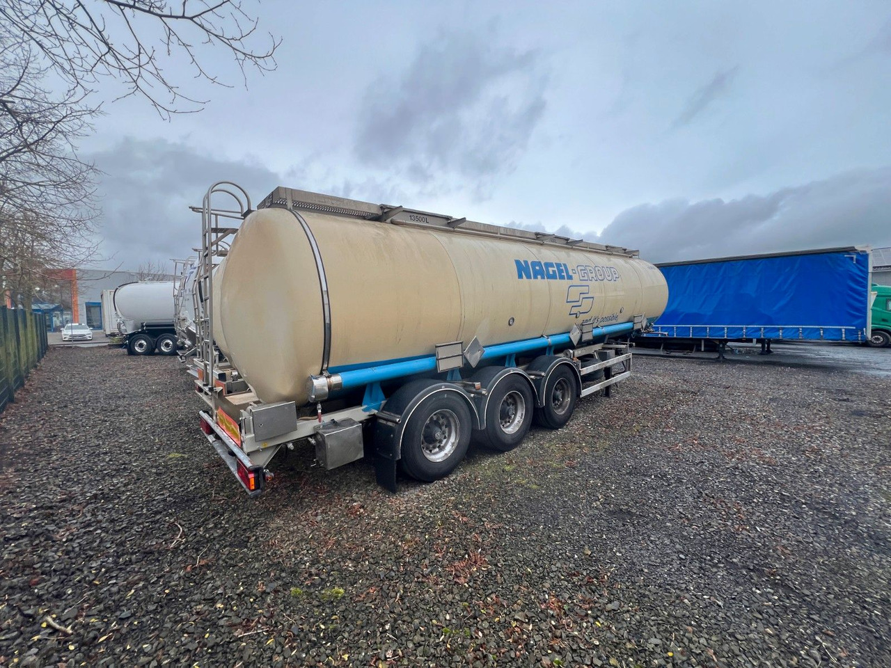 Lag 32000 l Lebensmitteltank mit 3 Kammern, ADR - Επικαθήμενο βυτίο: φωτογραφία 4 Lag 32000 l Lebensmitteltank mit 3 Kammern, ADR - Επικαθήμενο βυτίο: φωτογραφία 4