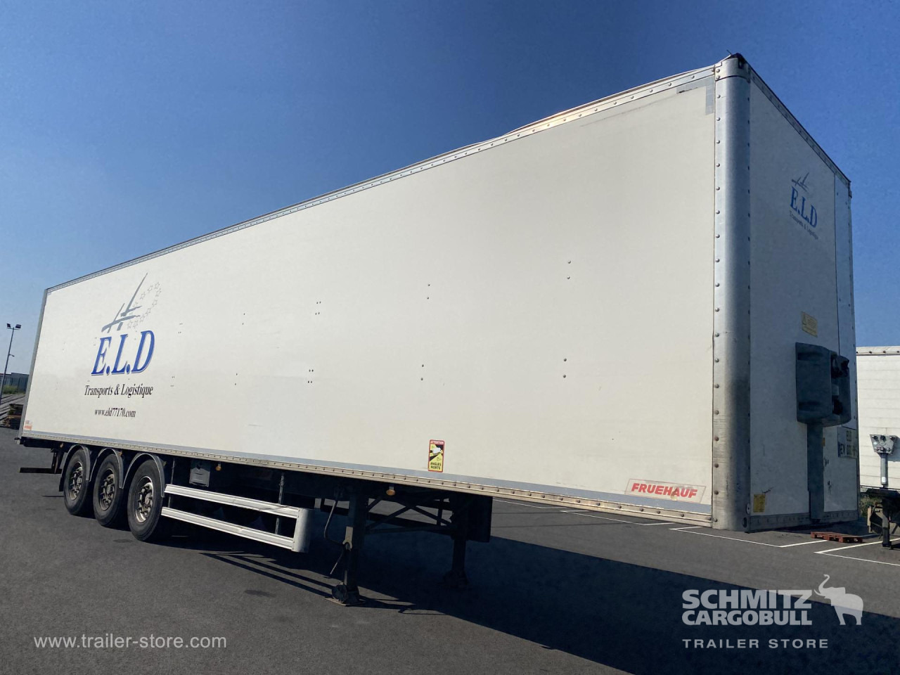 FRUEHAUF Dryfreight Standard - Επικαθήμενο κόφα: φωτογραφία 1 FRUEHAUF Dryfreight Standard - Επικαθήμενο κόφα: φωτογραφία 1