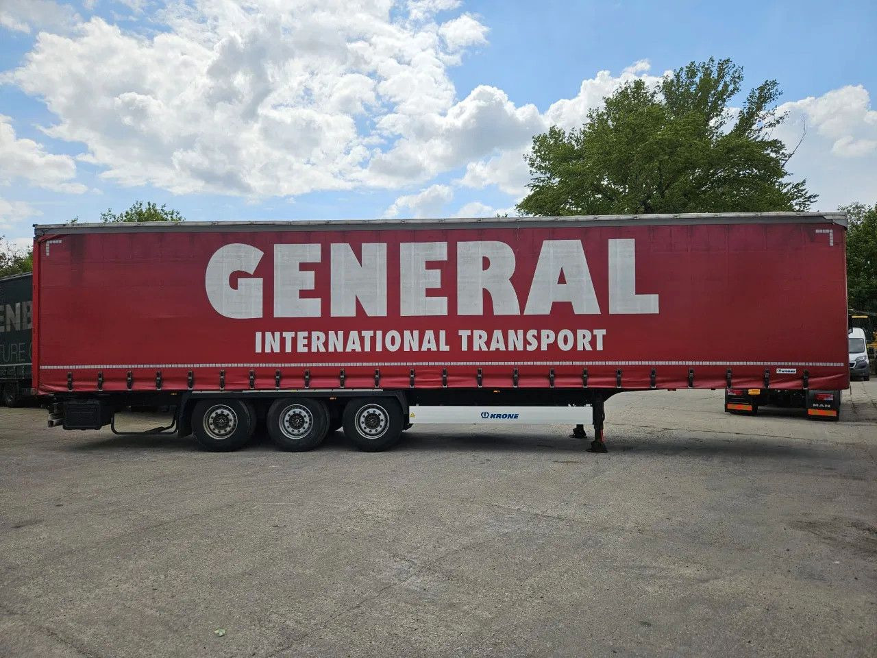 Krone SD XL Code, Lifting Axle A - Επικαθήμενο κουρτίνα: φωτογραφία 4 Krone SD XL Code, Lifting Axle A - Επικαθήμενο κουρτίνα: φωτογραφία 4