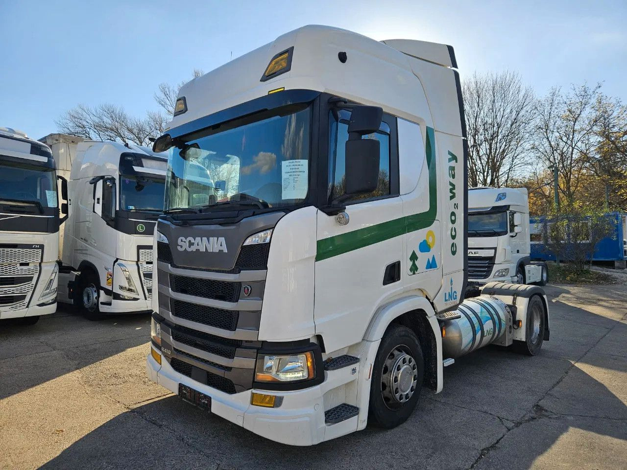 Scania R410 LNG, ADR, Big Navi, Camera - Τράκτορας: φωτογραφία 1 Scania R410 LNG, ADR, Big Navi, Camera - Τράκτορας: φωτογραφία 1