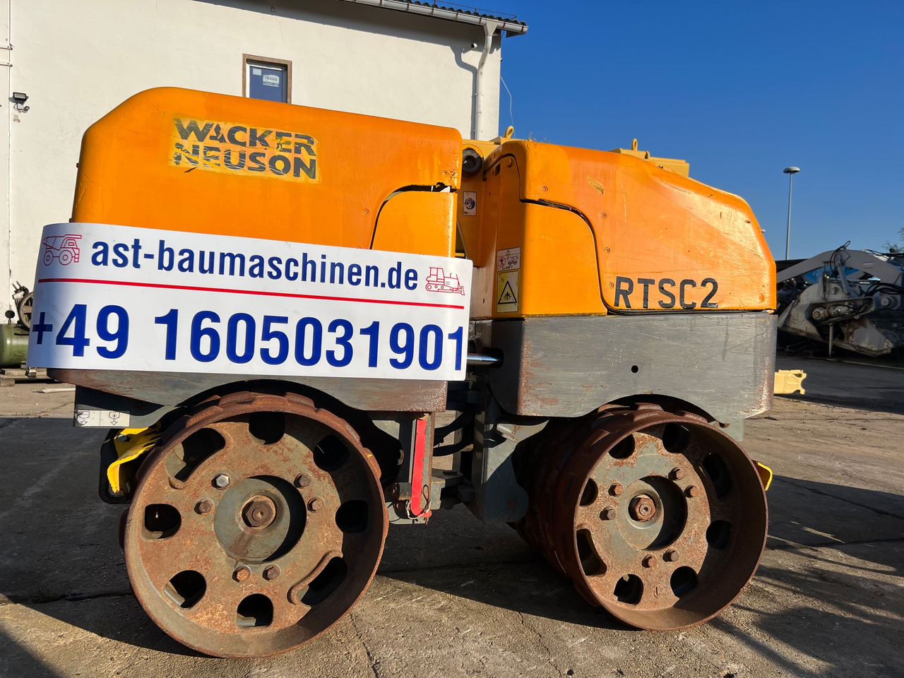 WACKER NEUSON RT82-SC 2 - Μικρος ασφαλτικός οδοστρωτήρας: φωτογραφία 1 WACKER NEUSON RT82-SC 2 - Μικρος ασφαλτικός οδοστρωτήρας: φωτογραφία 1