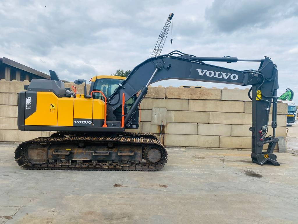 Volvo EC 180 E - Ερπυστριοφόρος εκσκαφέας: φωτογραφία 2 Volvo EC 180 E - Ερπυστριοφόρος εκσκαφέας: φωτογραφία 2