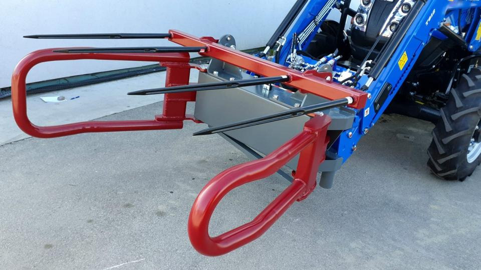 Ballenzange mit Zinken Rundbellenzange Silozange Frontlader Euro - Σφιγκτήρας: φωτογραφία 1 Ballenzange mit Zinken Rundbellenzange Silozange Frontlader Euro - Σφιγκτήρας: φωτογραφία 1