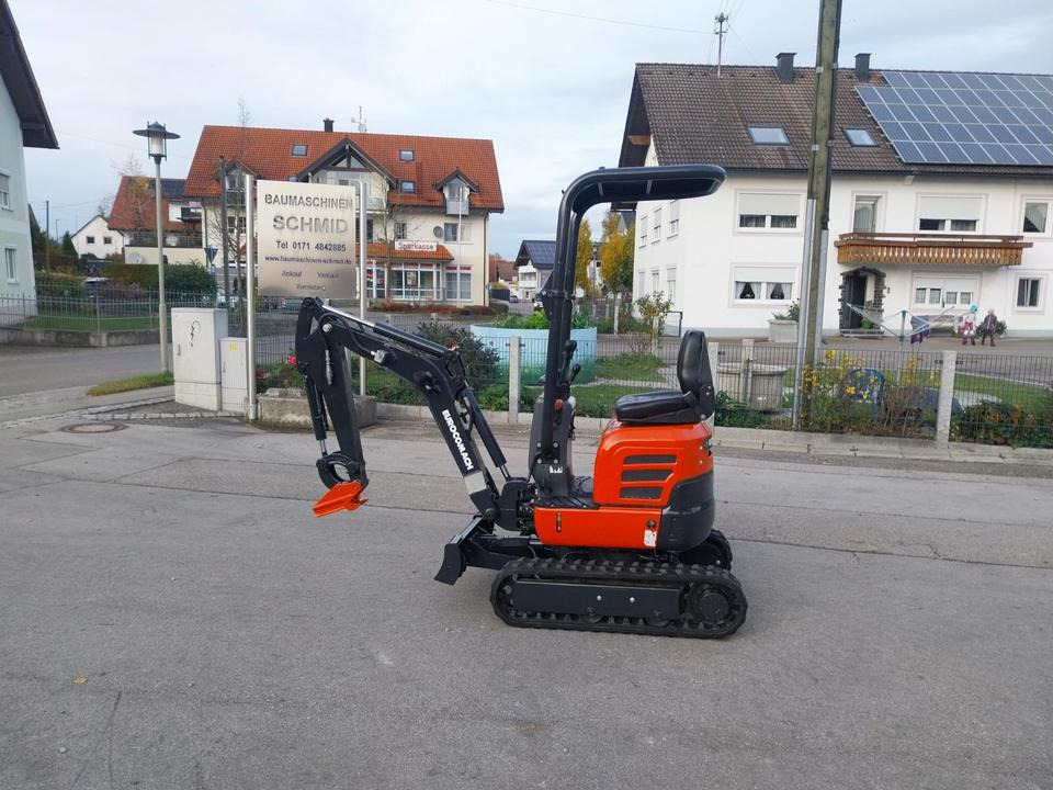 Eurocomach 10 ZT Minibagger Microbagger Bagger Kettenbagger - Μίνι εκσκαφέας: φωτογραφία 1 Eurocomach 10 ZT Minibagger Microbagger Bagger Kettenbagger - Μίνι εκσκαφέας: φωτογραφία 1