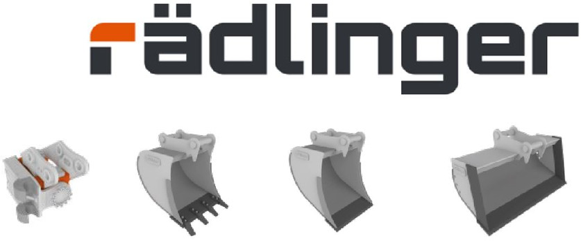 Rädlinger Löffelpaket 1 - 1,8 to MS 01 mit Powertilt Bagger Cat - Κουβάς για εκσκαφέα: φωτογραφία 1 Rädlinger Löffelpaket 1 - 1,8 to MS 01 mit Powertilt Bagger Cat - Κουβάς για εκσκαφέα: φωτογραφία 1