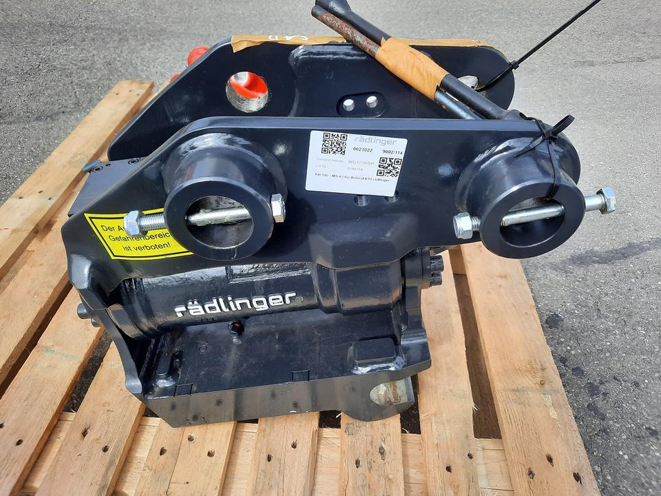 Rädlinger Tilt 3,5 - 6to Powertilt Minibagger Schwenkmotor Bobcat - Σύστημα tiltrotator για Μίνι εκσκαφέας: φωτογραφία 1 Rädlinger Tilt 3,5 - 6to Powertilt Minibagger Schwenkmotor Bobcat - Σύστημα tiltrotator για Μίνι εκσκαφέας: φωτογραφία 1